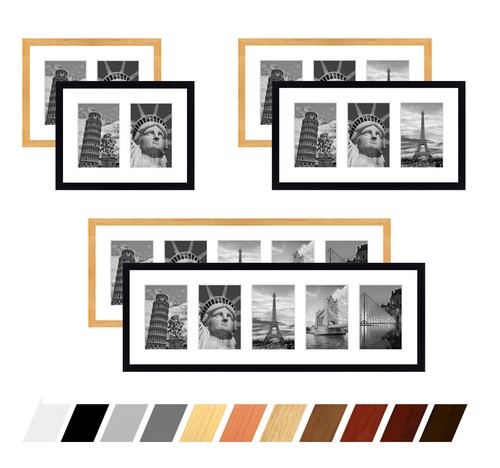 Collage holz bilderrahmen - collage,