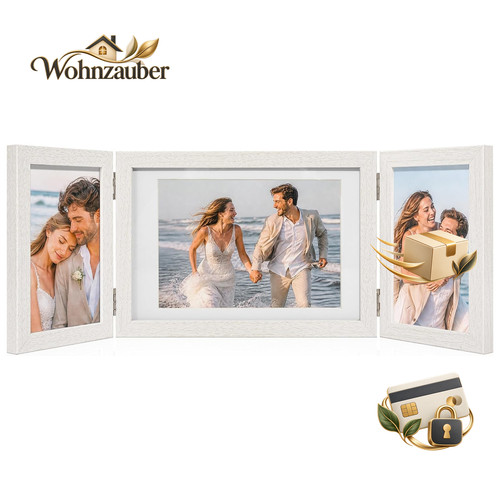 Bilderrahmen collage weiß - bilderrahmen,